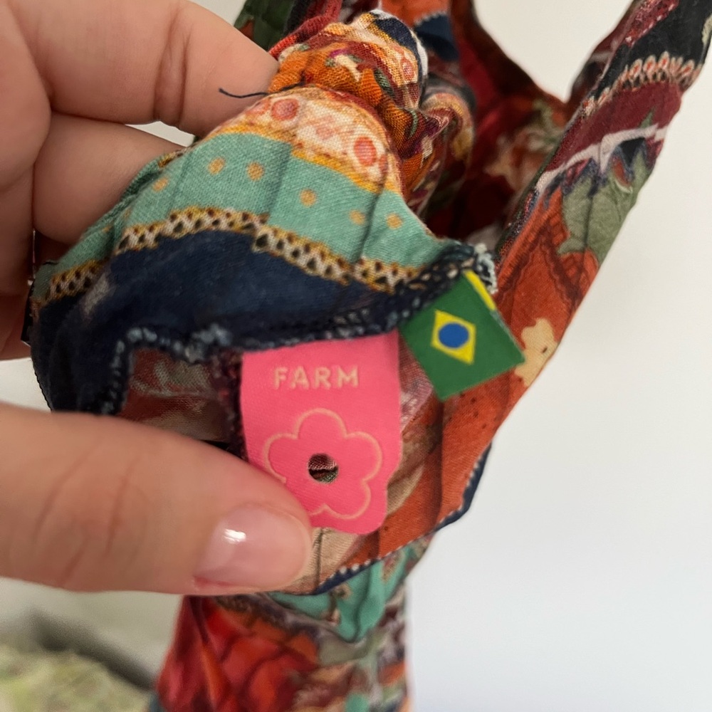 FARM floral dress - S